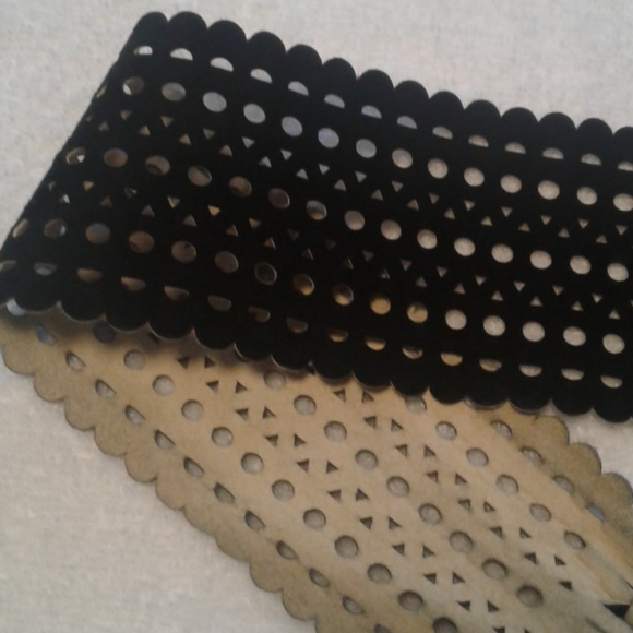 ❤SALE 2 FOR 30❤ Boho hippy festival perforated pierced fringe belt - Picture 9 of 9